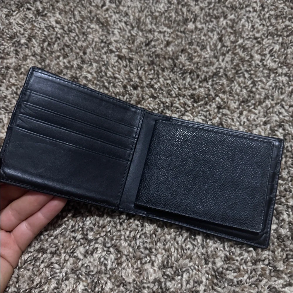 Michael Kors Monogram Black Wallet